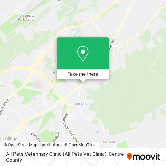 All Pets Veterinary Clinic map