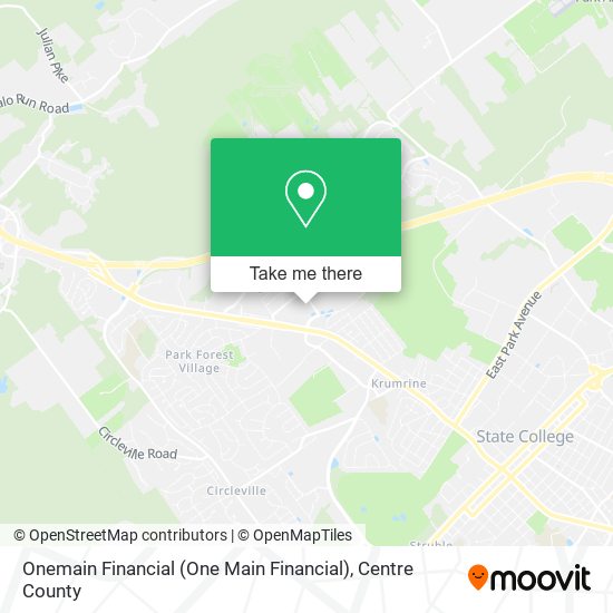 Onemain Financial (One Main Financial) map