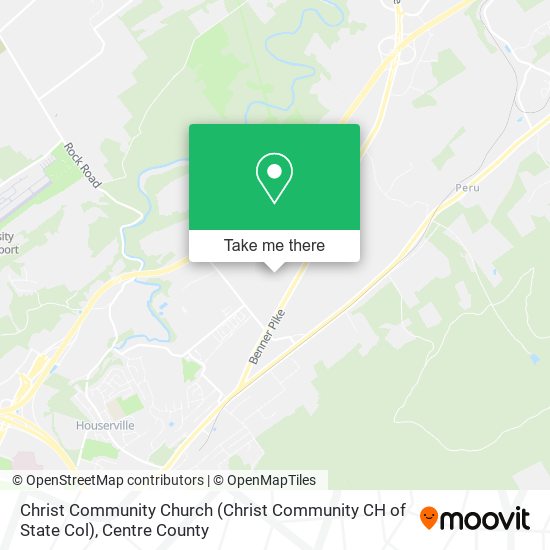 Christ Community Church (Christ Community CH of State Col) map