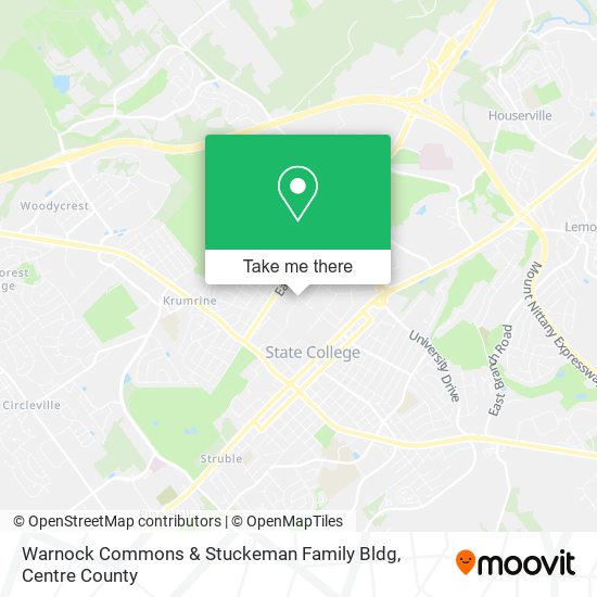 Mapa de Warnock Commons & Stuckeman Family Bldg