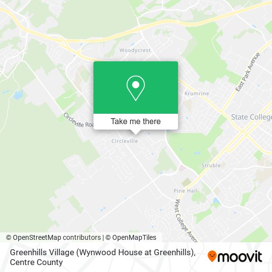 Mapa de Greenhills Village (Wynwood House at Greenhills)