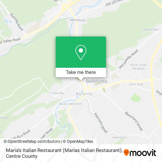 Maria's Italian Restaurant (Marias Italian Restaurant) map