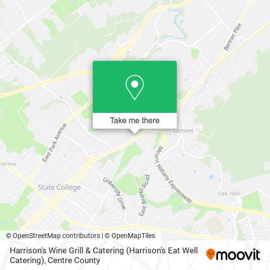 Harrison's Wine Grill & Catering (Harrison's Eat Well Catering) map