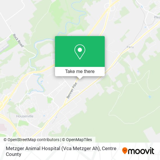 Metzger Animal Hospital (Vca Metzger Ah) map