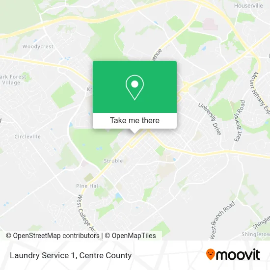 Laundry Service 1 map