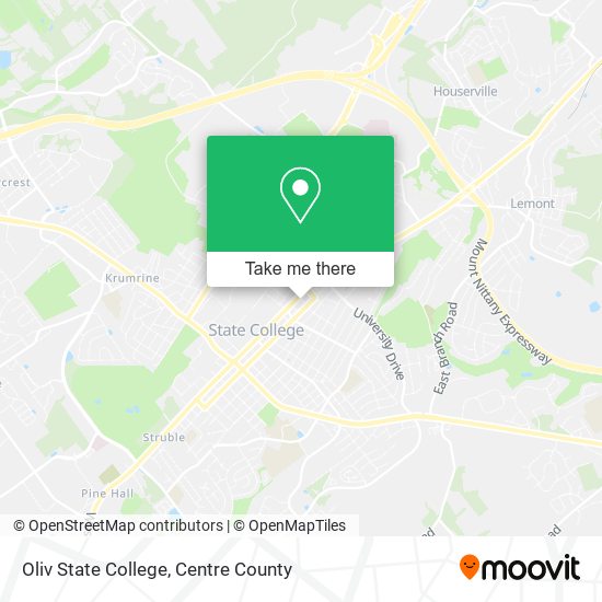 Oliv State College map