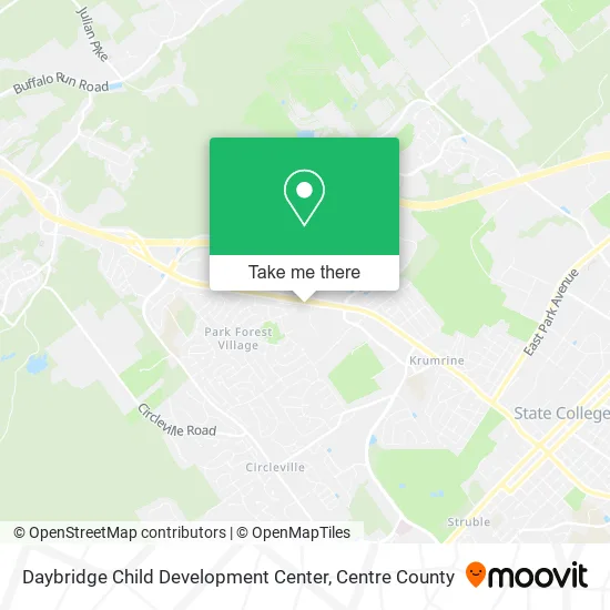 Daybridge Child Development Center map