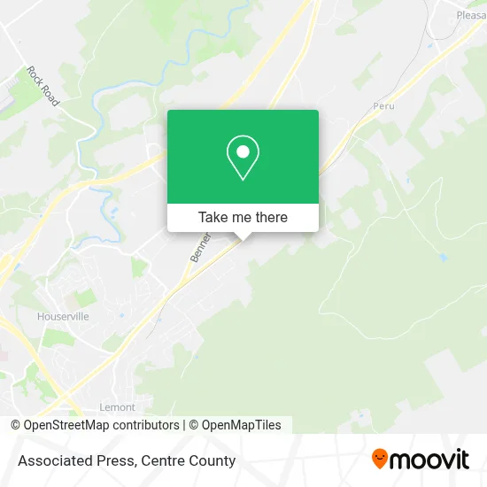 Associated Press map