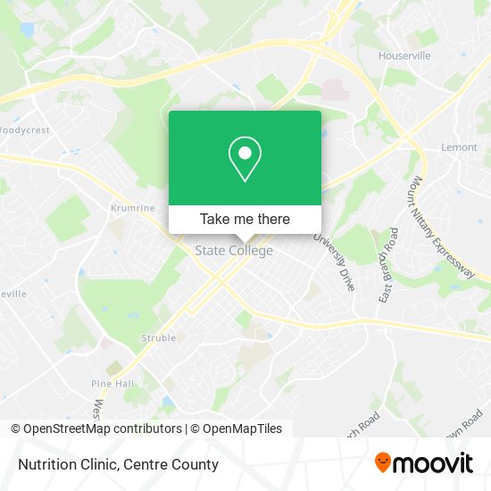 Nutrition Clinic map