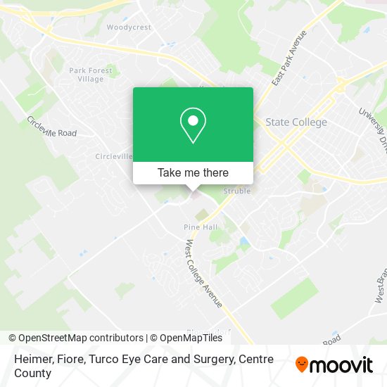 Heimer, Fiore, Turco Eye Care and Surgery map