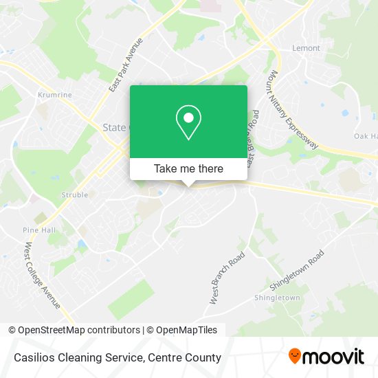 Casilios Cleaning Service map