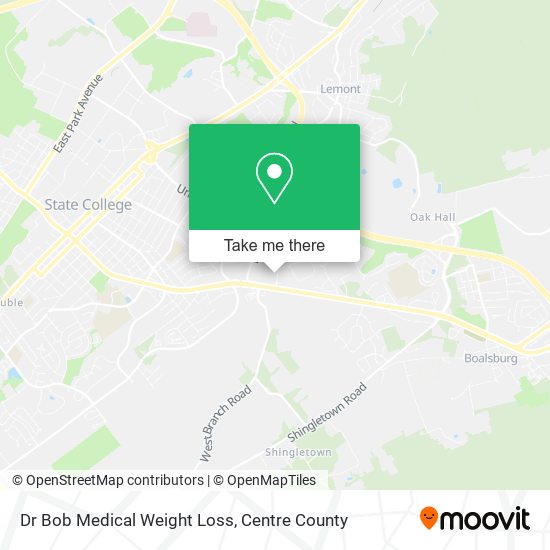 Dr Bob Medical Weight Loss map