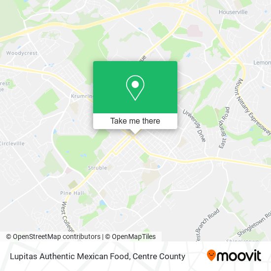 Mapa de Lupitas Authentic Mexican Food