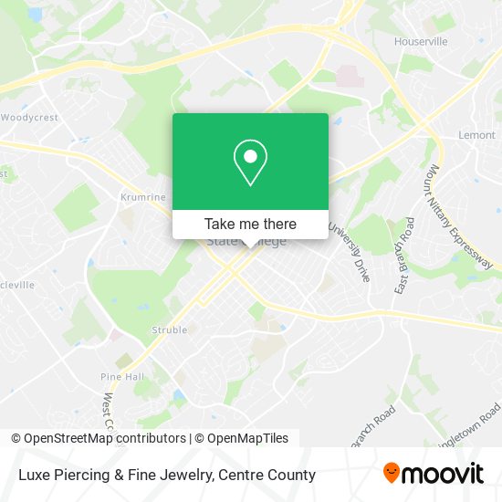 Luxe Piercing & Fine Jewelry map