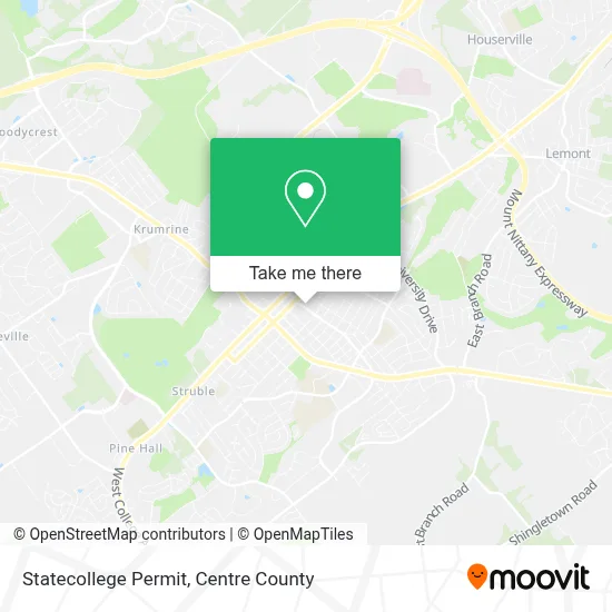 Statecollege Permit map