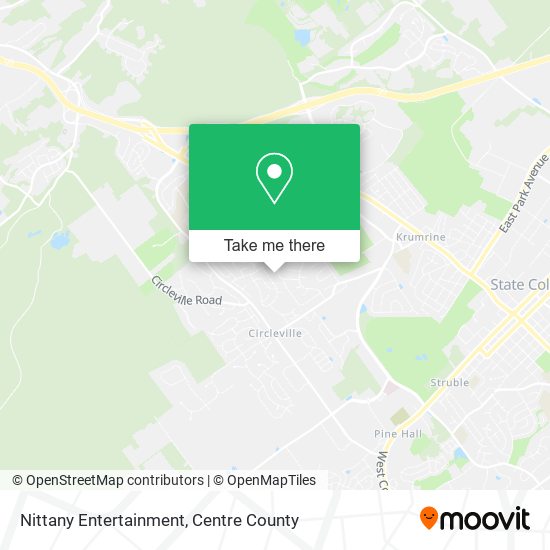 Nittany Entertainment map