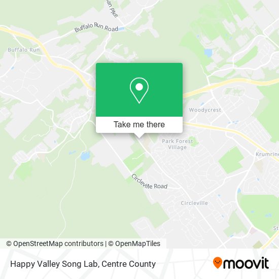 Mapa de Happy Valley Song Lab