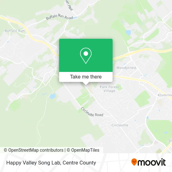 Happy Valley Song Lab map
