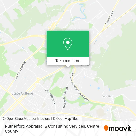 Rutherford Appraisal & Consulting Services map