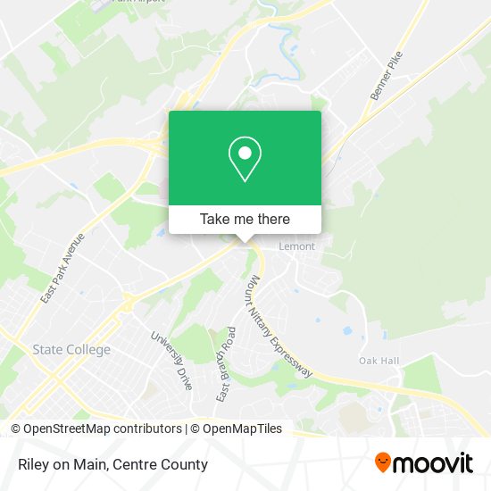 Mapa de Riley on Main