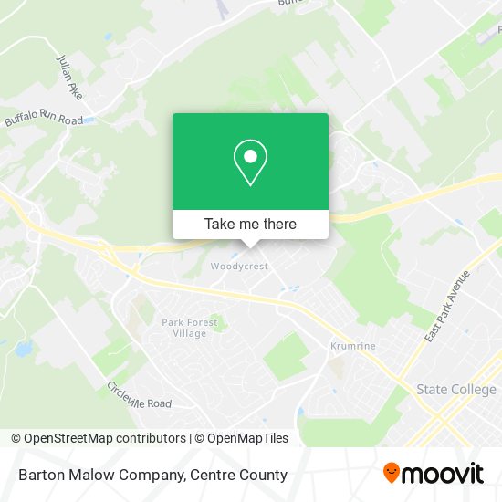 Barton Malow Company map