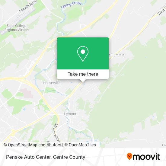 Penske Auto Center map