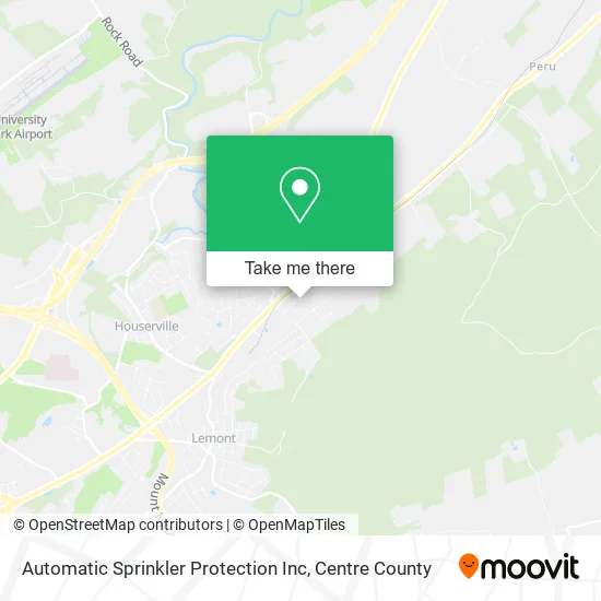 Automatic Sprinkler Protection Inc map