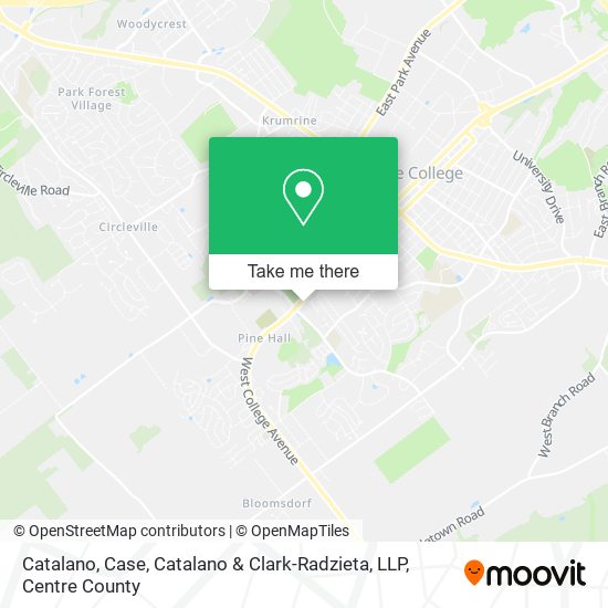 Mapa de Catalano, Case, Catalano & Clark-Radzieta, LLP