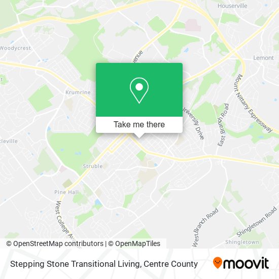 Mapa de Stepping Stone Transitional Living