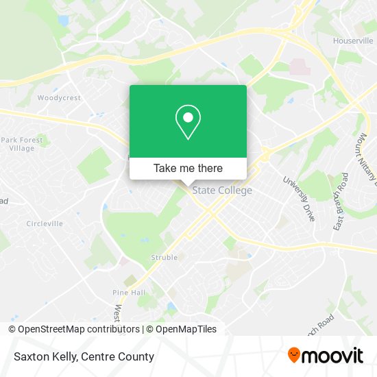 Saxton Kelly map