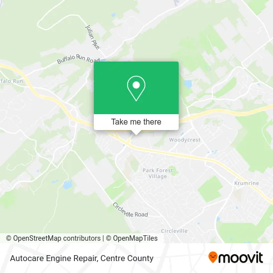 Autocare Engine Repair map