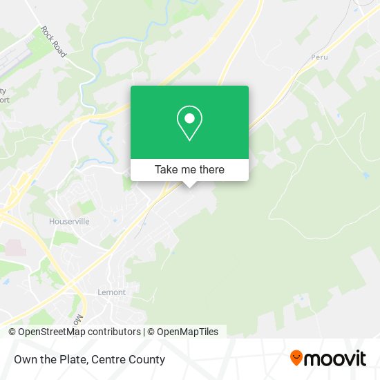 Mapa de Own the Plate