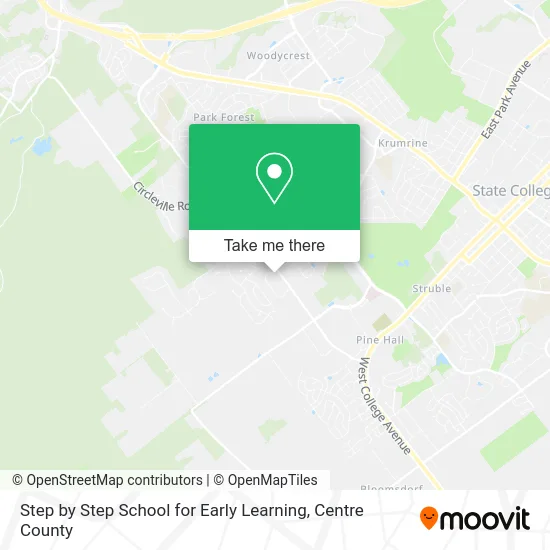 Step by Step School for Early Learning map