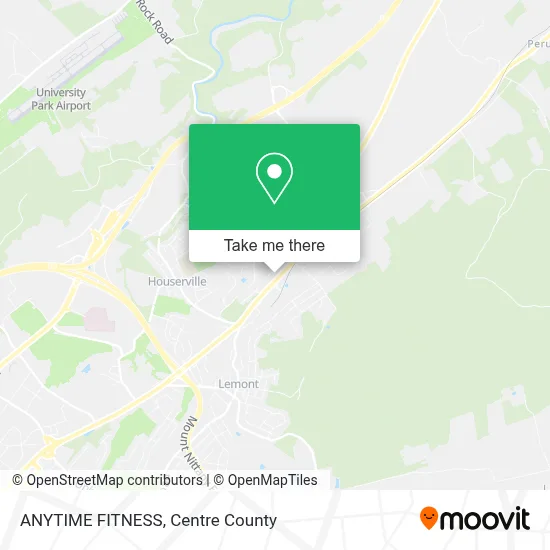 ANYTIME FITNESS map