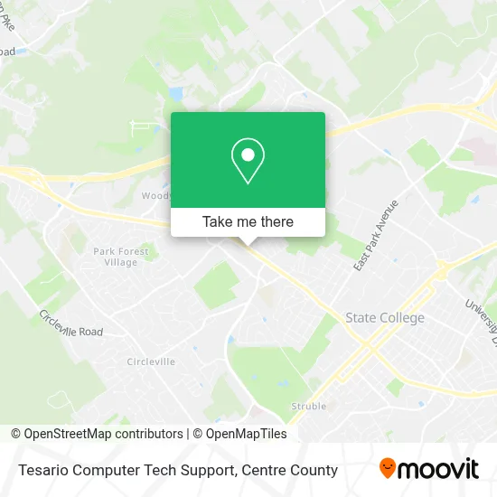 Tesario Computer Tech Support map