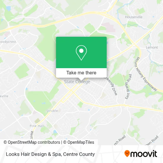 Looks Hair Design & Spa map