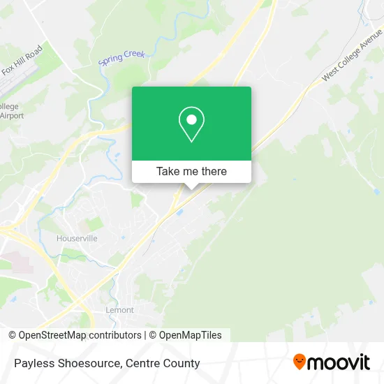 Payless Shoesource map
