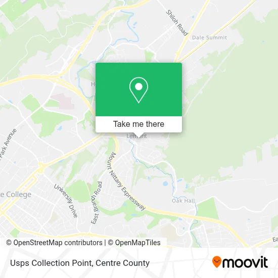 Usps Collection Point map