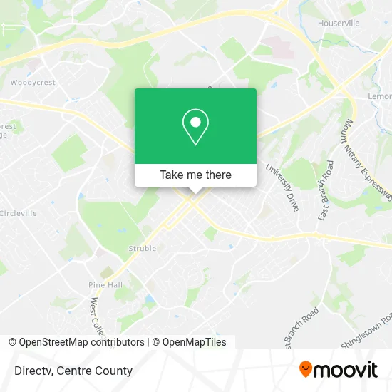 Directv map