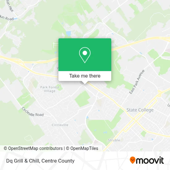 Dq Grill & Chill map