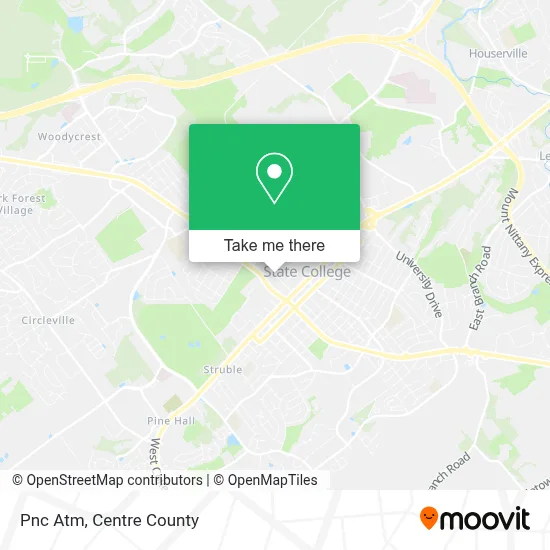 Pnc Atm map