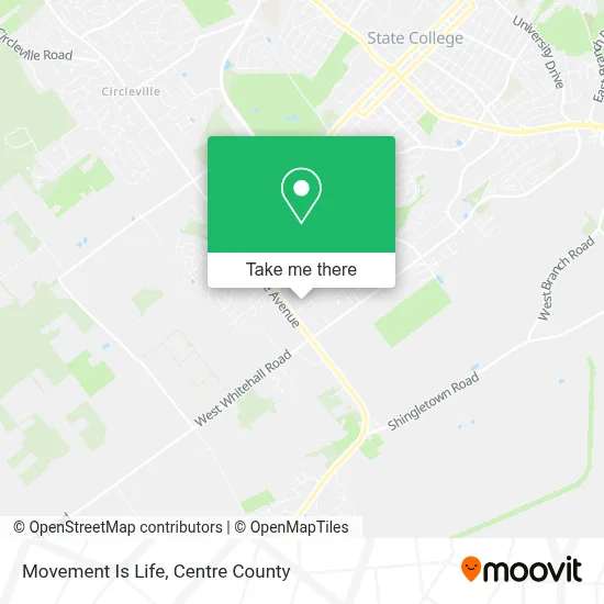 Movement Is Life map