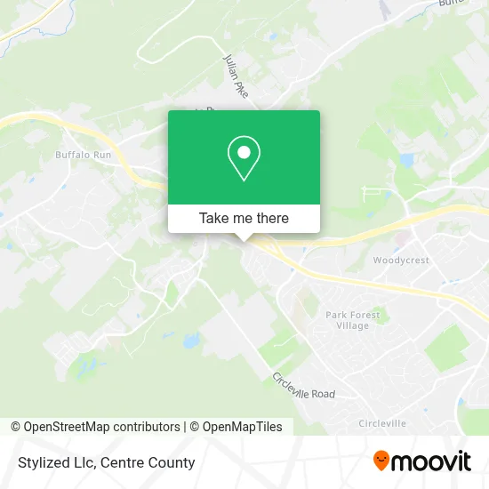 Stylized Llc map