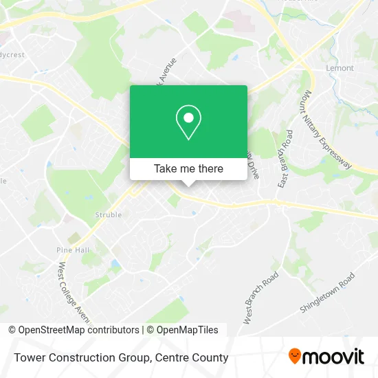 Tower Construction Group map
