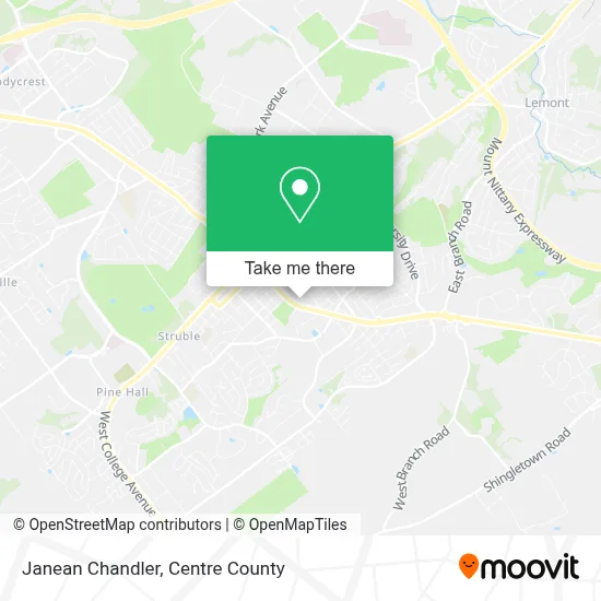 Janean Chandler map