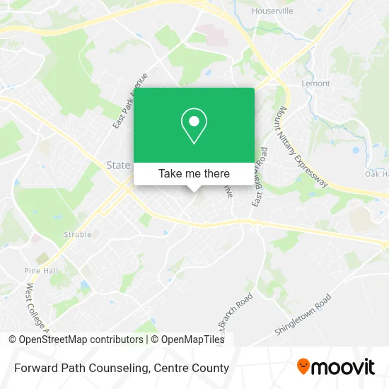 Forward Path Counseling map