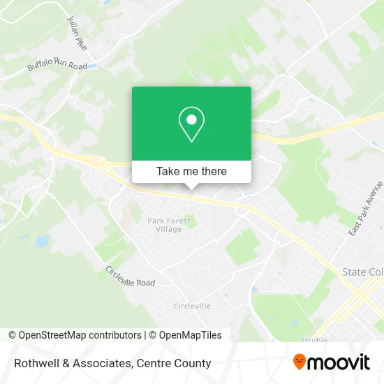 Rothwell & Associates map