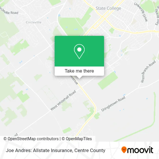 Joe Andres: Allstate Insurance map