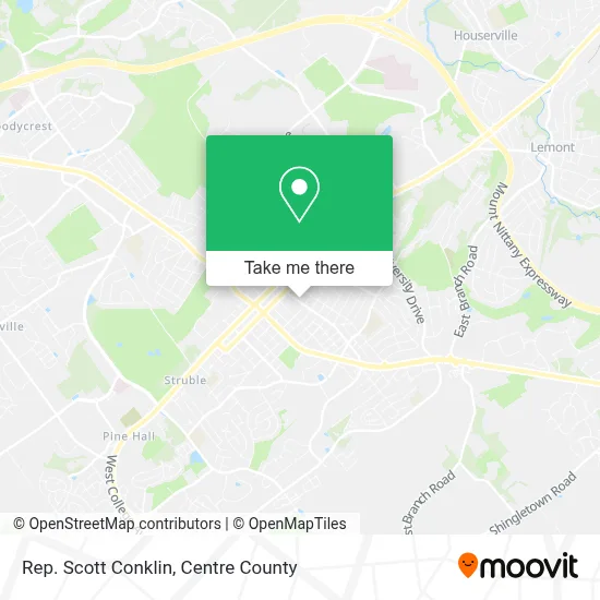 Rep. Scott Conklin map