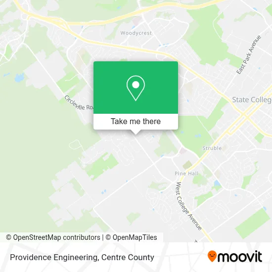 Providence Engineering map
